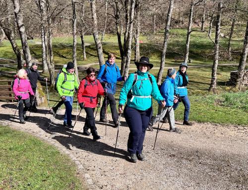 Nordic Walking im Frühling 2022