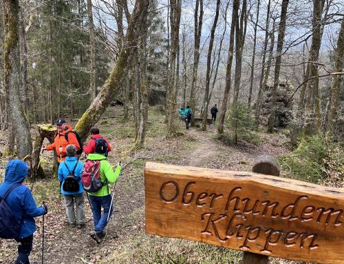 Nordic Walking im Frühling 2022